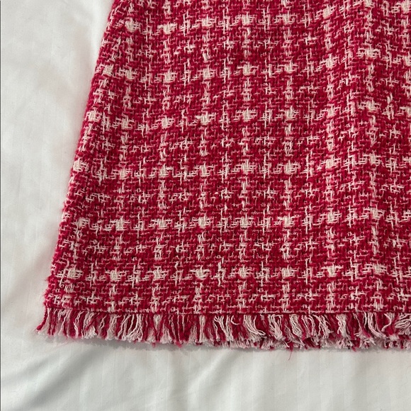 Kate Spade Red and White Tweed Mini Skirt - Picture 3 of 5